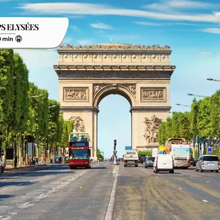 דירה Tbs 325 - Superb With Eiffel Tower View פריז